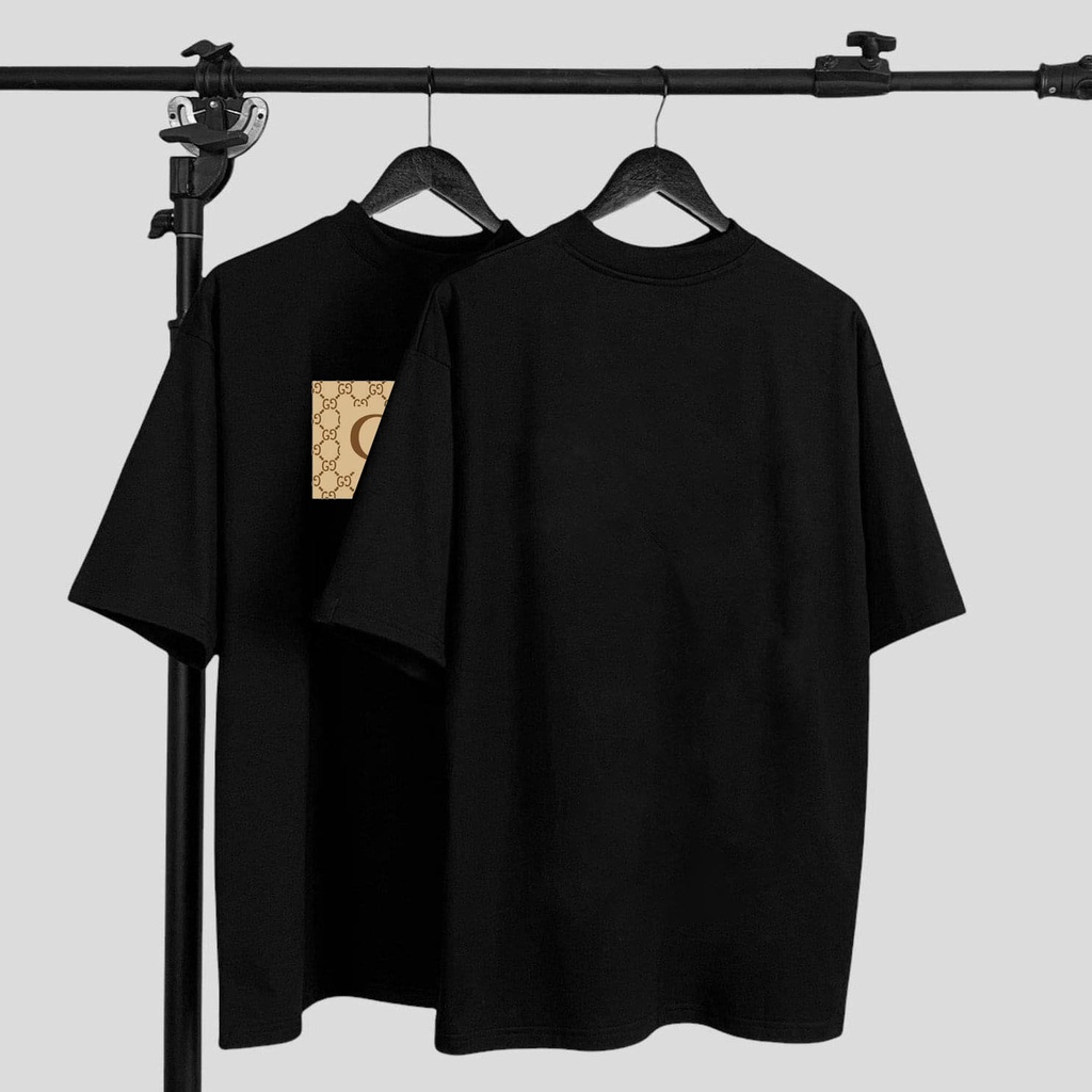 Áo thun tay lỡ Unisex GC Vàng,áo thun nam nữ AST