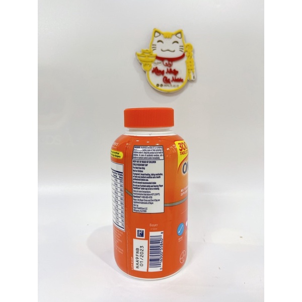 Viên Uống One A Day women Multivitamin Supplement 300 viên date 2023