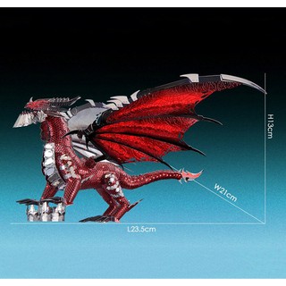 Mô hình thép 3D tự ráp Black Dragon