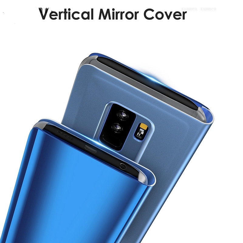 Huawei Nova 2i 3 3i 4 Nova 5 6 5T 7i Nova 2 Lite Phone Case Smart Flip Mirror Full CoverClear View Smart Mirror Flip Phone Case