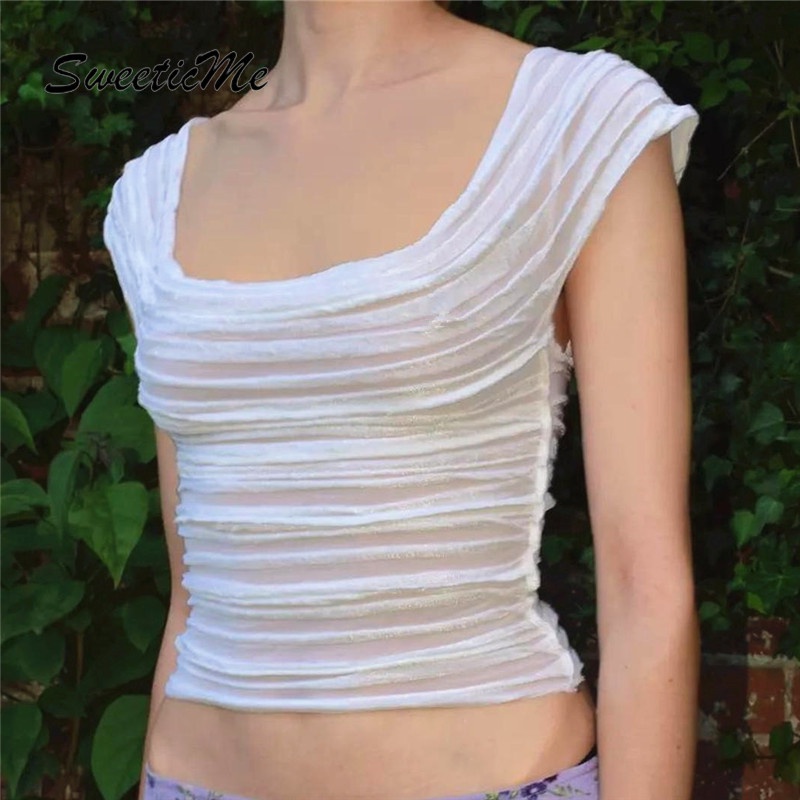 Áo Tank Top Không Tay Hở Lưng Màu Trơn Thời Trang   Gợi Cảm Cho Nữ
