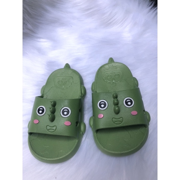 Dép quai ngang cho bé hình khủng long siêu cưng