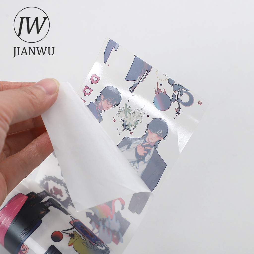 Băng Keo Dán Trang Trí Sổ Tay/Sổ Tay In Hình Nhân Vật Hoạt Hình DIY
