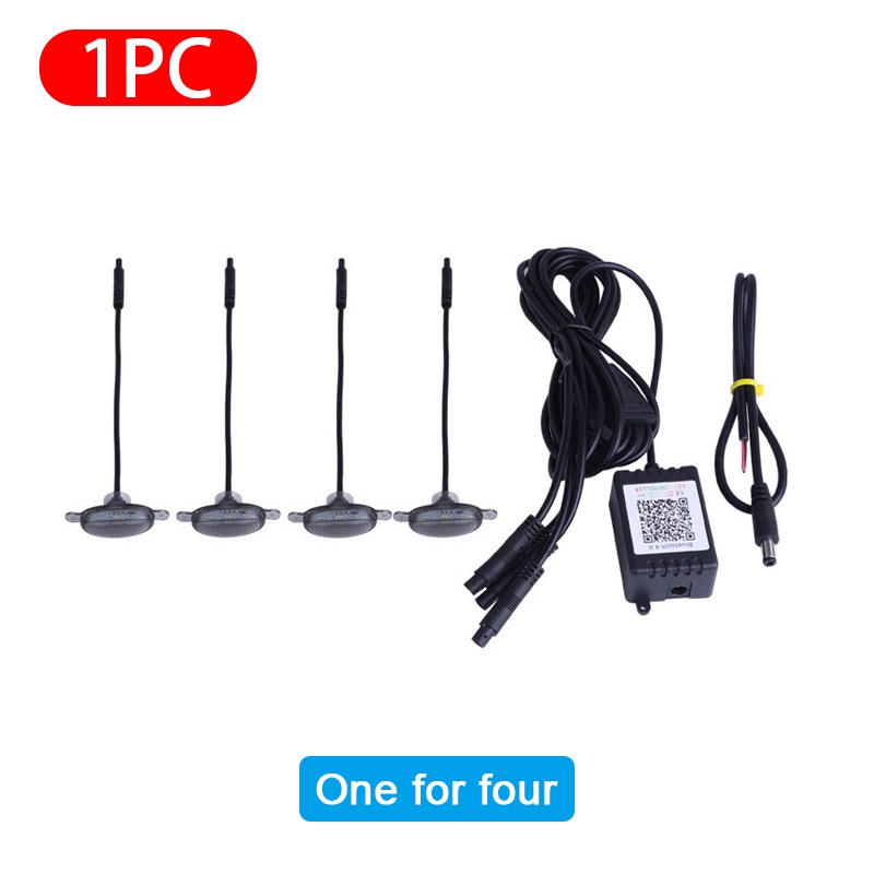 Đèn LED SEAMETAL RGB DRL ánh sáng vàng siêu sáng nhiều chế độ dành cho xe hơi