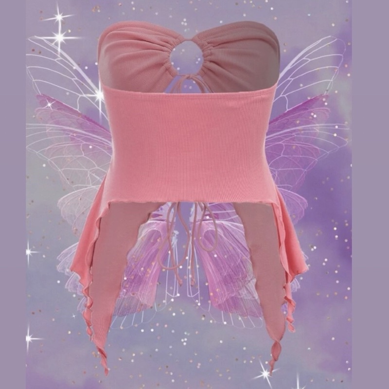 ÁO TRỄ VAI ÔM CROTOP KIỂU TRENDY PHONG CÁCH Y2K SEXY QUYẾN RŨ THỜI TRANG CHO NỮ