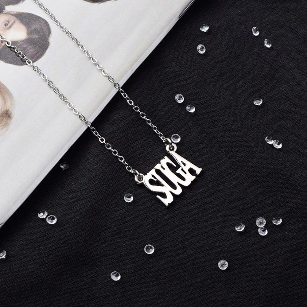 Vòng Cổ Thời Trang KPOP BTS RAP Suga J-Hope JUNG KOOK Charms