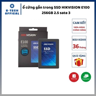 Mua Ổ cứng gắn trong SSD HIKVISION E100 256GB 2.5 sata 3 - Hàng chính hãng bảo hành 36 tháng