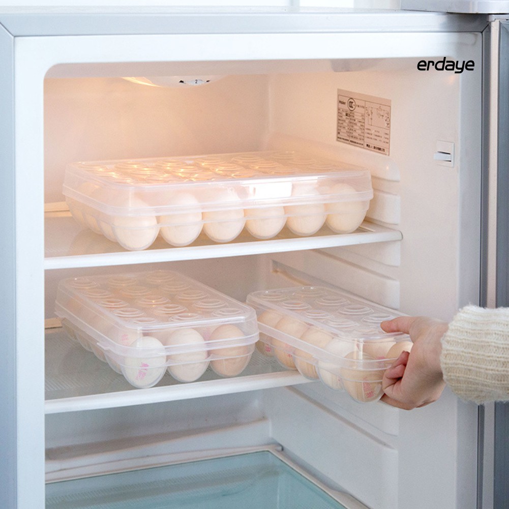 Hộp Đựng Trứng Bảo Quản Tủ Lạnh Bằng Nhựa