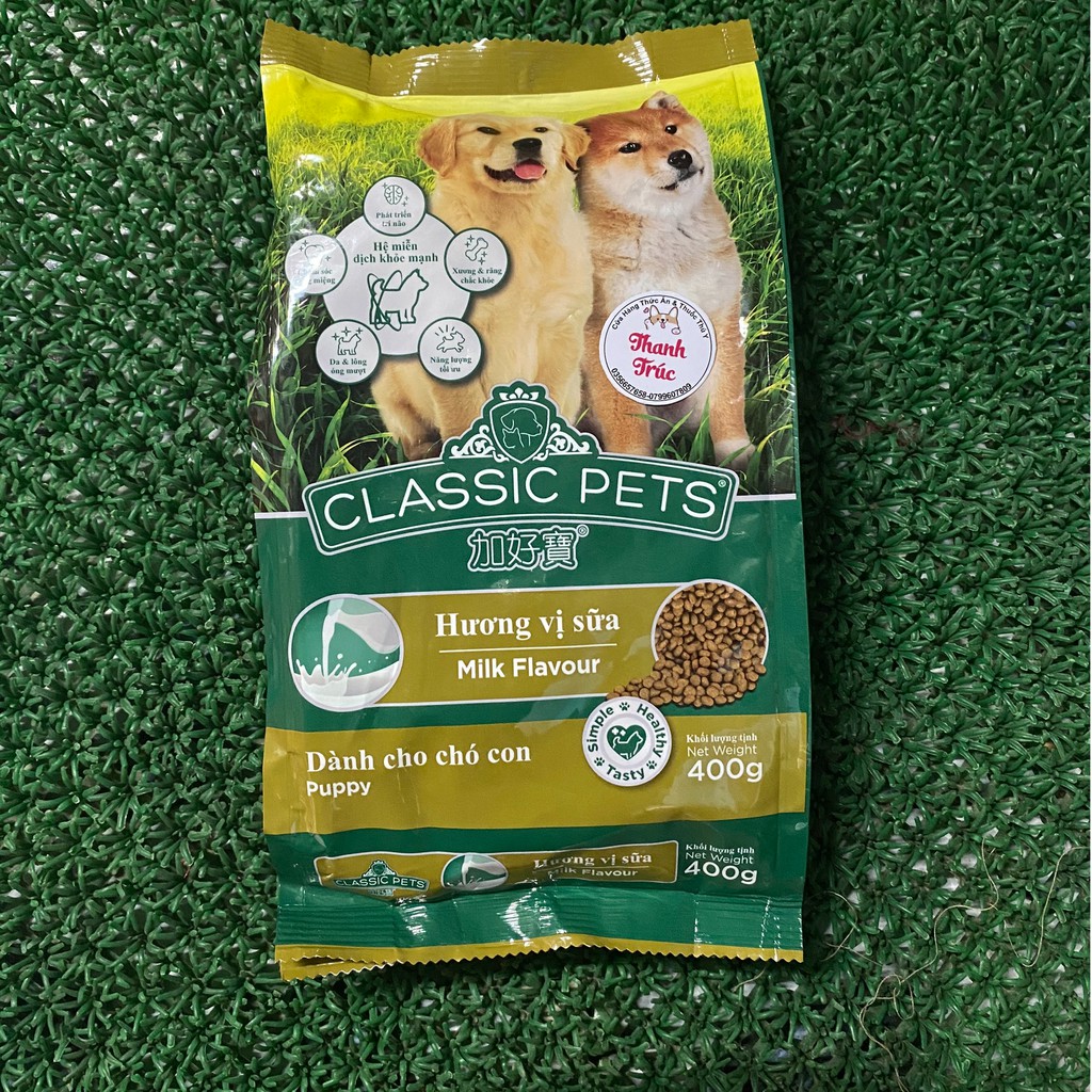 CLASSIC PUPPY 400g - Thức ăn dành cho chó con vị sữa