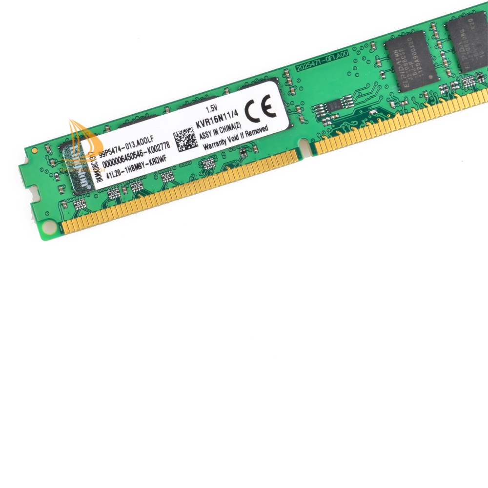 Kingston 4GB 2Rx8 PC3-12800 DDR3 1600Mhz Bộ nhớ RAM RAM CPU CPU Intel