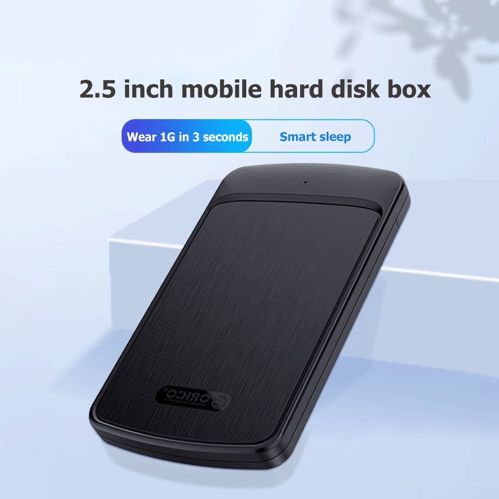 [Mã ELFLASH5 giảm 20K đơn 50K] SSD, HDD Box 2.5&quot; ORICO 2020U3 Sata III USB 3.0 - Hộp Đựng Ổ Cứng Chính Hãng