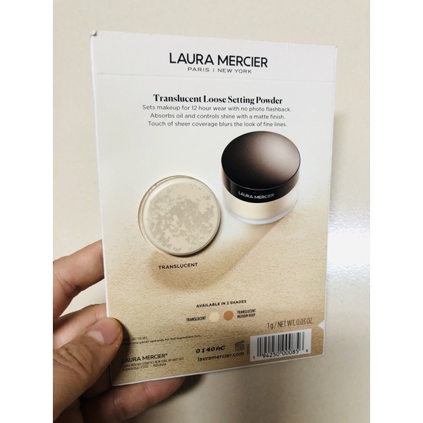 Sample mẫu thử Phấn phủ bột Laura Mercier Translucent Loose Setting Powder