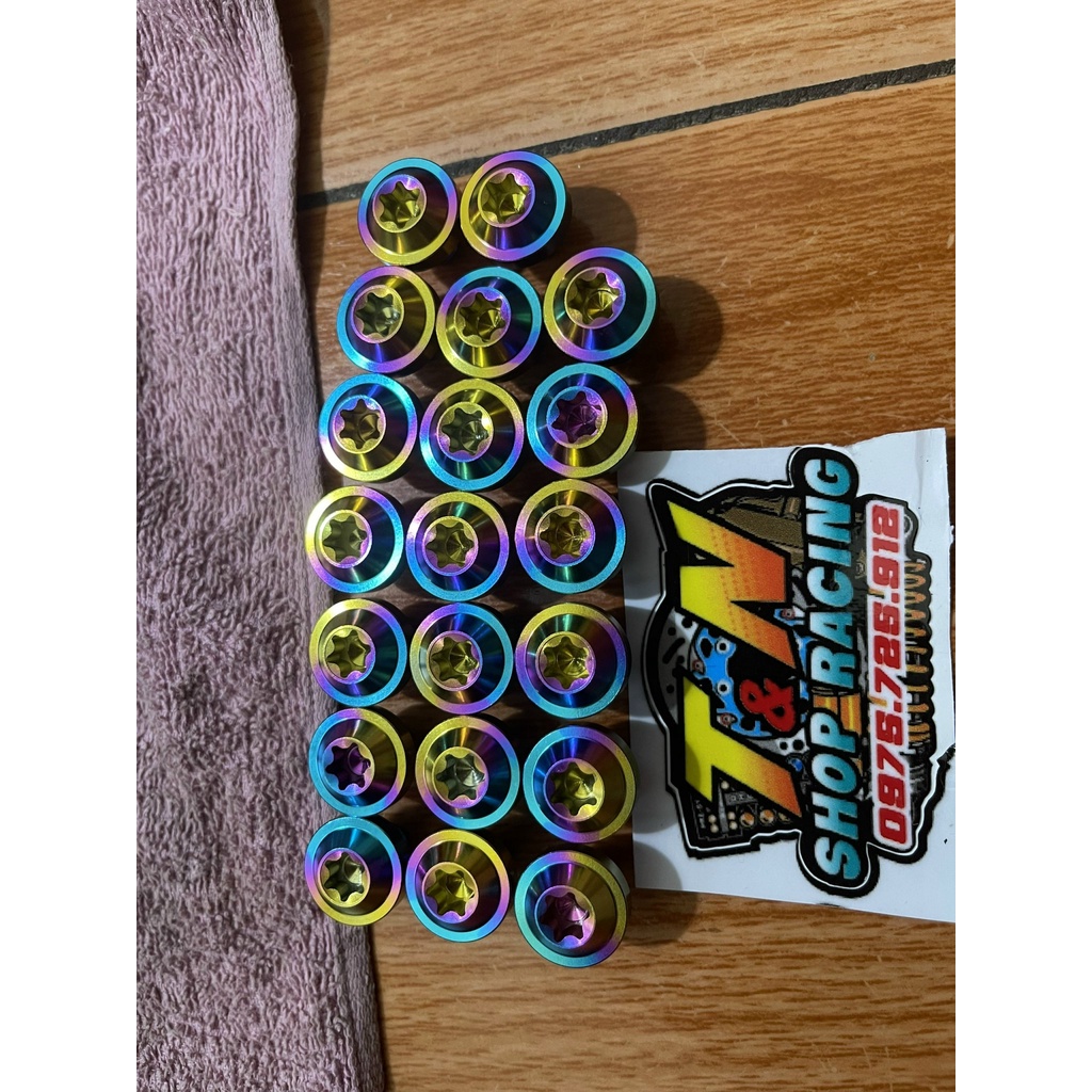 Ốc Chân Gương Dù Xuôi + Ngược gắn các loại xe