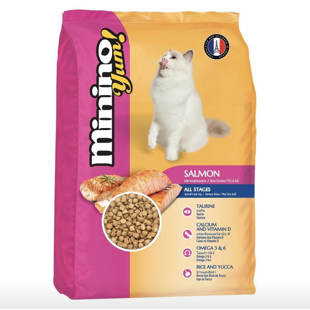 Thức ăn hạt cho mèo Minino Yum 350g