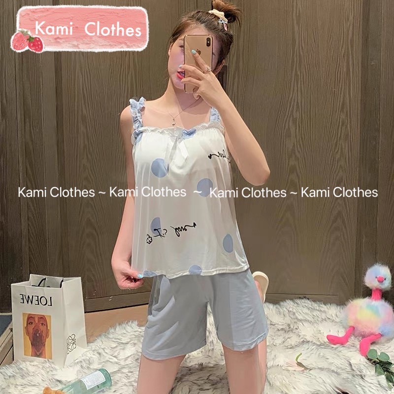 Bộ ngủ KIMONO, set ngủ 3 chi tiết pijama ngắn tay nhiều hình - KAMI Clothes | BigBuy360 - bigbuy360.vn