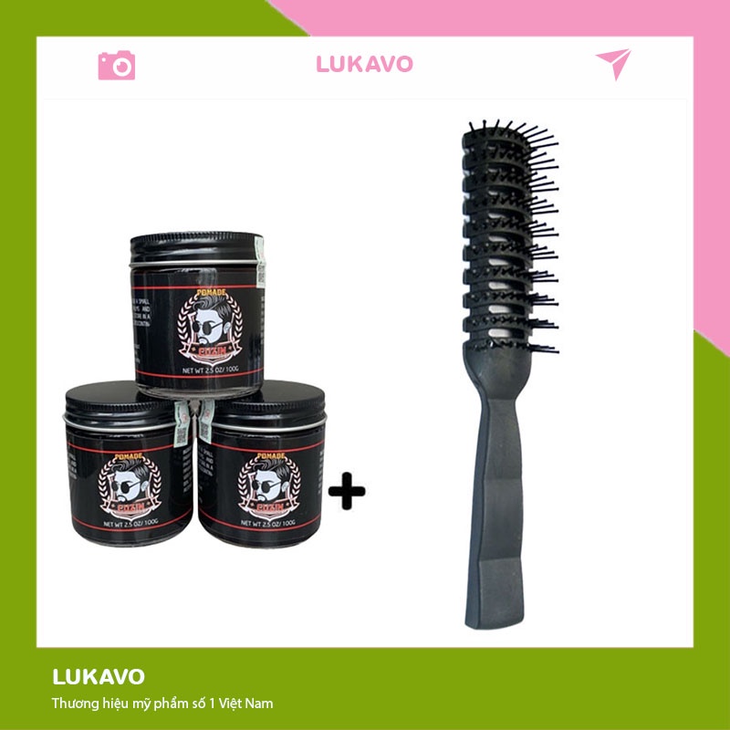 Sáp vuốt tóc nam cao cấp CLAY bóng mượt CUZIN keo vuốt tóc nam CT39