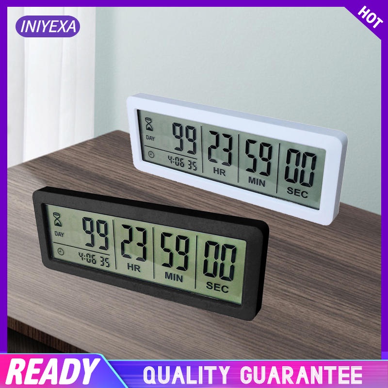 Đồng Hồ Hẹn Giờ Màn Hình LCD 999 Ngày Tiện Dụng
