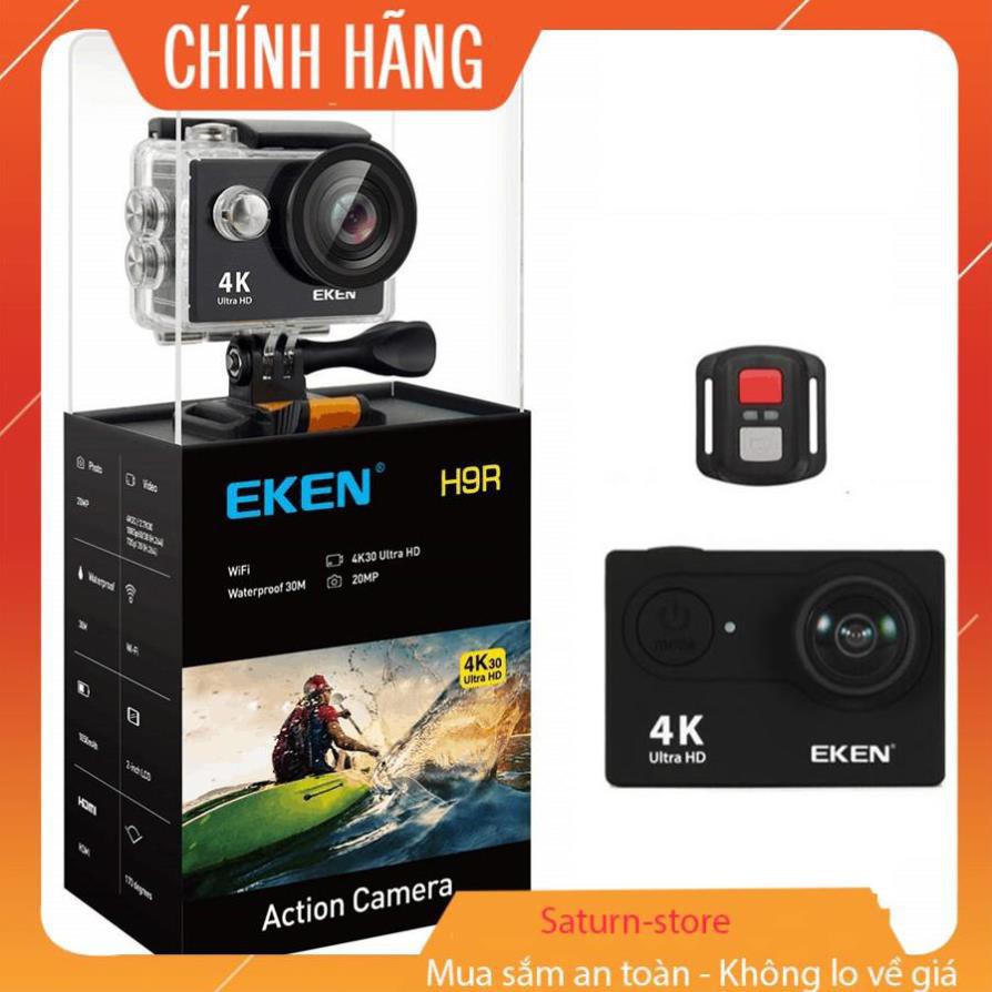 Camera hành trình Eken Ultra HD Wifi quay video 4K tặng đầy đủ bộ phụ kiện sports lắp đặt trên cả ô tô xe máy chính hãng