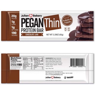 Thanh bánh protein bars USA cho người keto USA vị chocolate lava 65gam