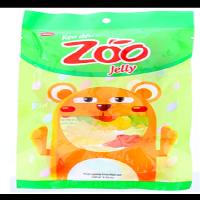 Kẹo dẻo Zoo Jelly gói 100g