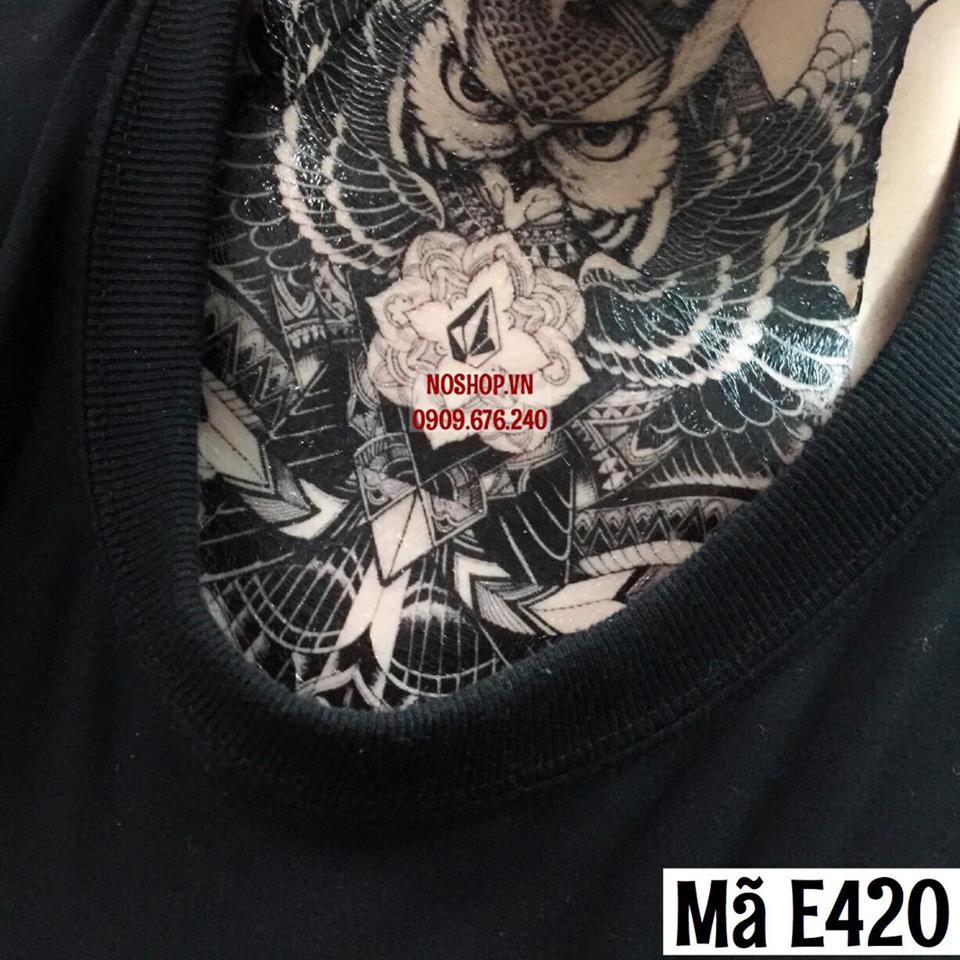 Hình Xăm Dán Cú - E420