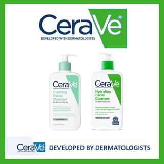 Sữa Rửa Mặt CeraVe Foaming/ Hydrating Facial Cleanser - Made In USA