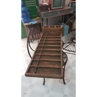 Khay gỗ để tông đơ