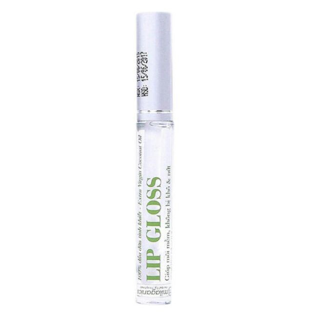 Lip Gloss Son Dưỡng Môi Dầu Dừa Milaganics 5ml