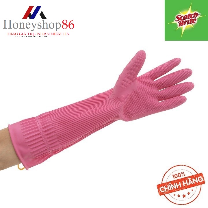 Găng tay S-cotch Brite 3-M Gia Dụng có Móc Treo - XA010911221HONEYSHOP86