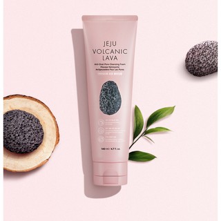 [Hàng mới về] Sữa rửa mặt tro núi lửa chống bụi làm sạch lỗ chân lông 140ml THE FACE SHOP