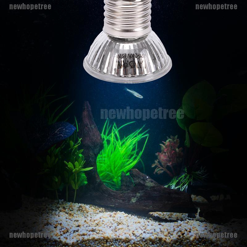 Đèn sưởi ấm cho thú cưng bò sát 25 / 50 / 75W UVA + UVB