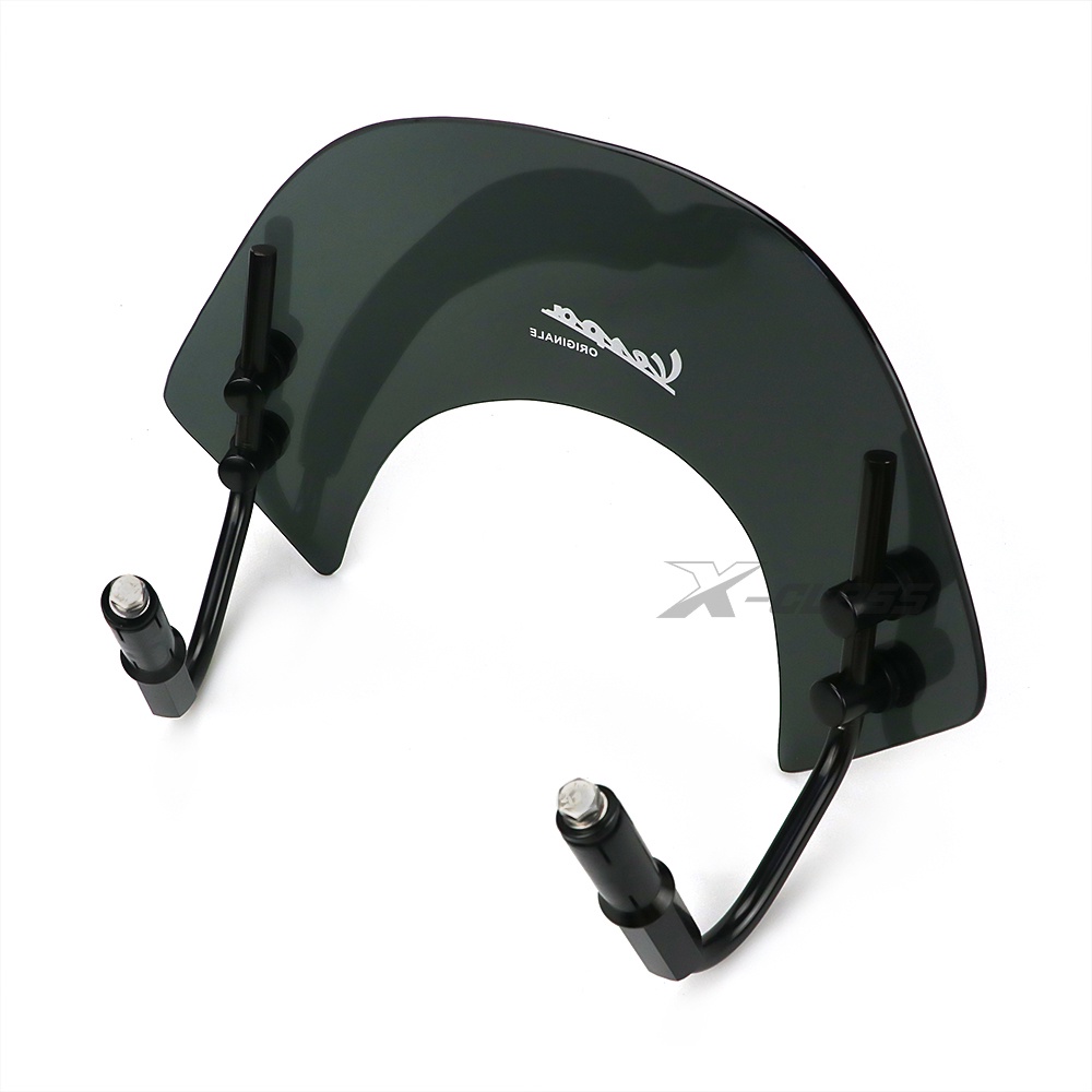 Tấm kính chắn gió phía trước màu sắc trong suốt khói dành cho xe máy Vespa Primavera 150 2017 2018