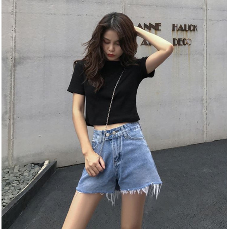 Áo Croptop Trơn, Áo Thun Quảng Châu | BigBuy360 - bigbuy360.vn