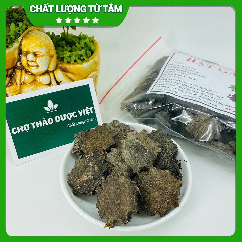 Hạt gấc khô 100g ( Hạt gấc ngâm xoa bóp hỗ trợ giảm đau nhức) - Chợ Thảo Dược Việt