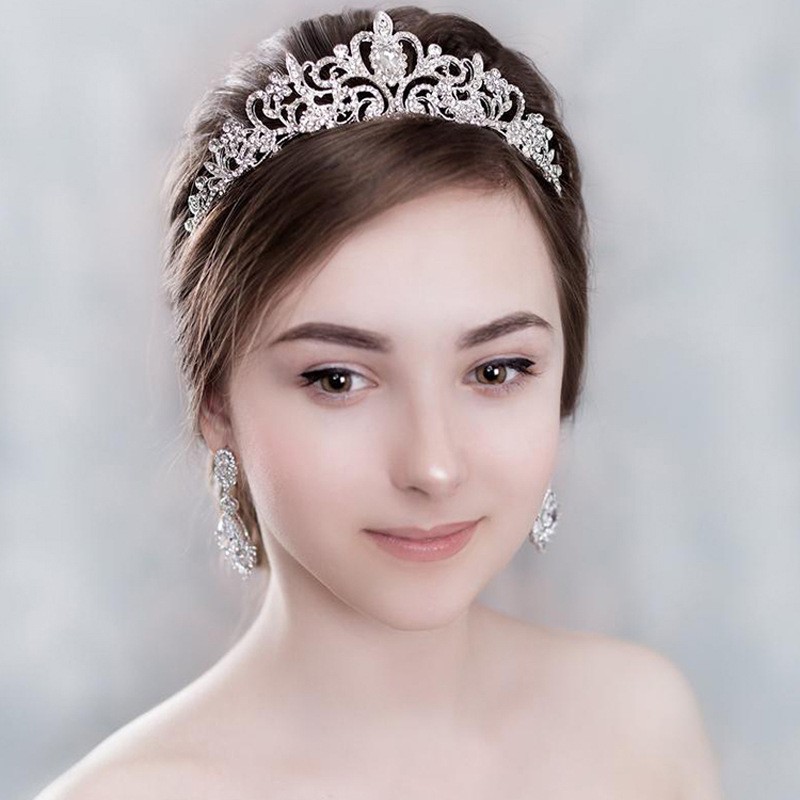 Vương miện Tiara cài tóc cô dâu