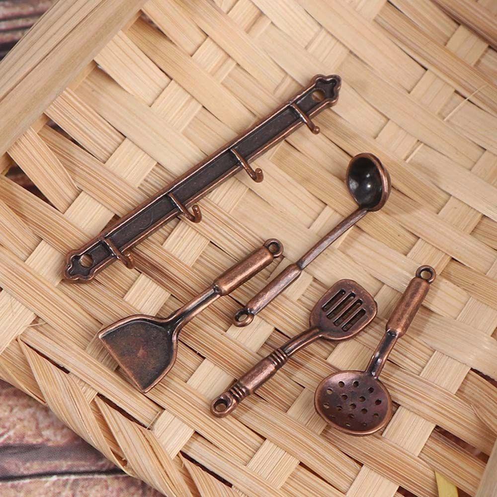 Muỗng Súp Đồ Chơi Trang Trí Nhà Búp Bê Tỉ Lệ 1 / 12