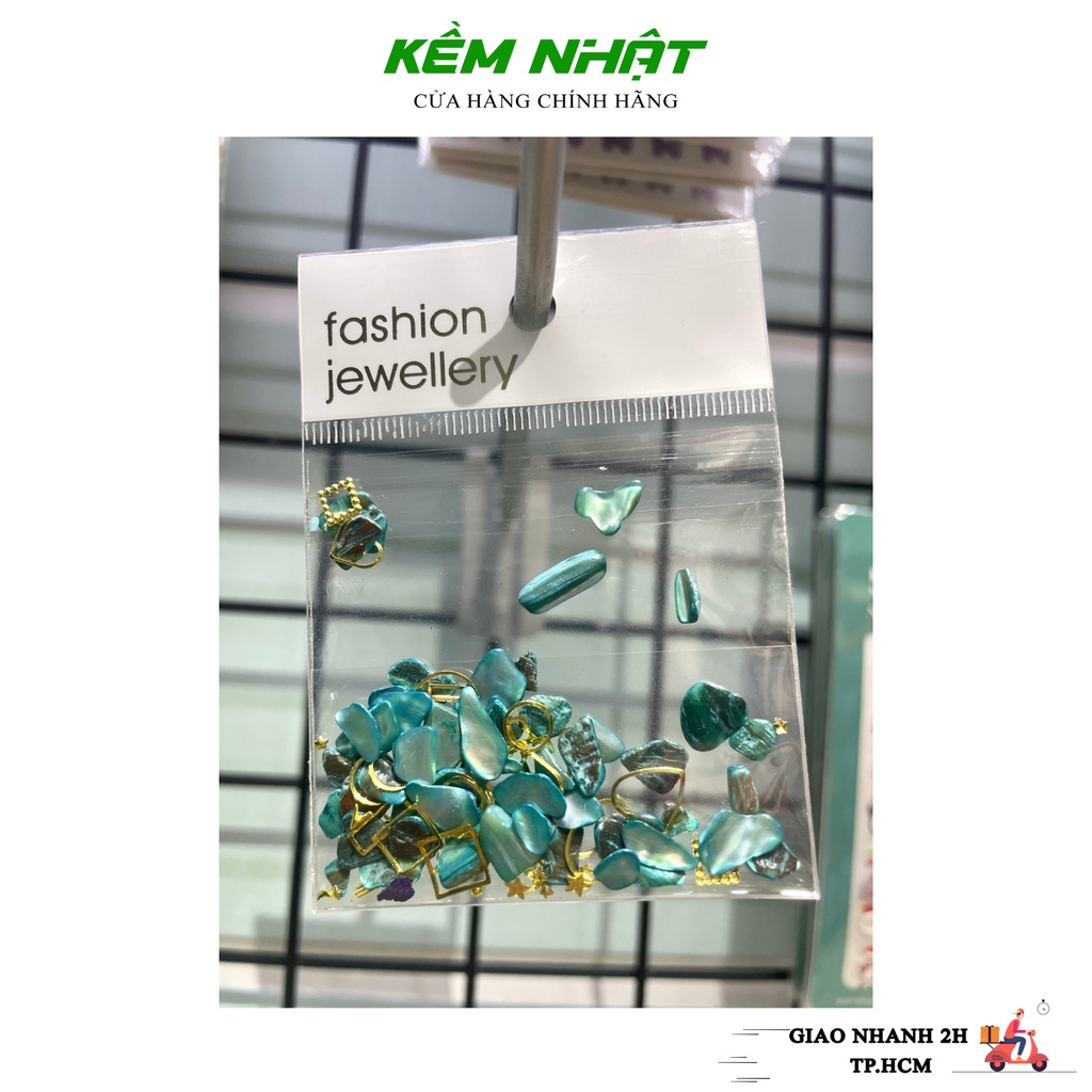 Sét Phụ Kiện Charm Sỏi Đá Nails , Trang Trí Móng