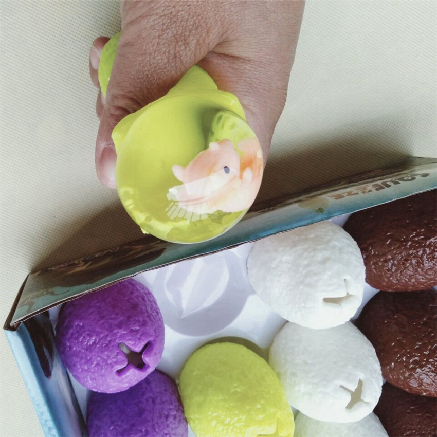 GUDETAMA SQUIShY trứng bóp trút giận ra khủng long cực ngộ nghĩnh mochi slime