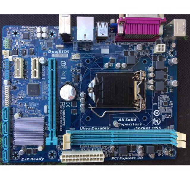 Mainboard Giga H61M-DS2 ver 4.0 hàng đẹp như mới