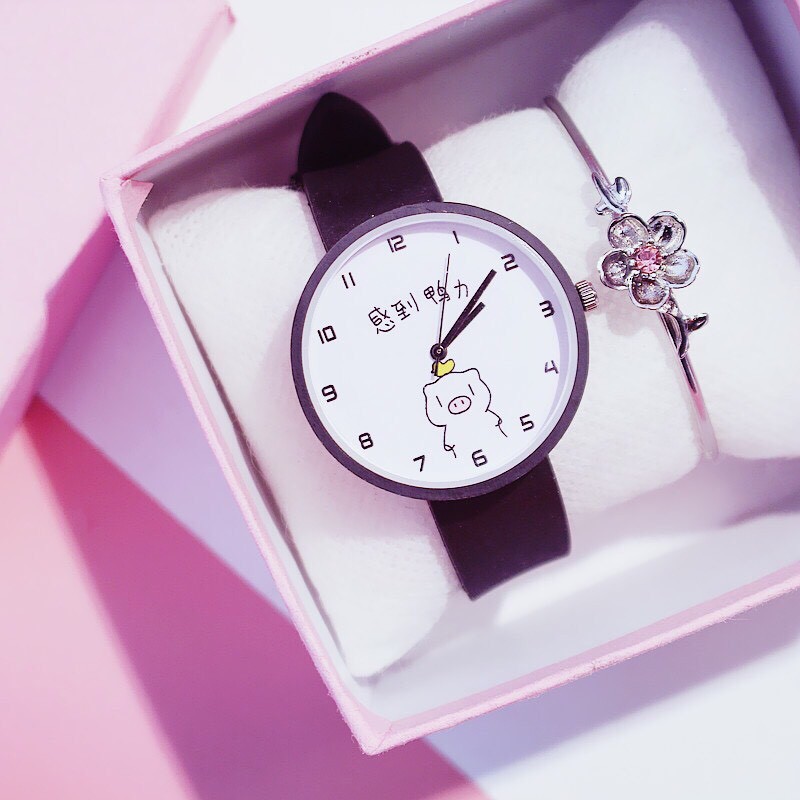 Đồng hồ thời trang nam nữ Candycat Heo Kute dây silicon tuyệt đẹp K788 | WebRaoVat - webraovat.net.vn