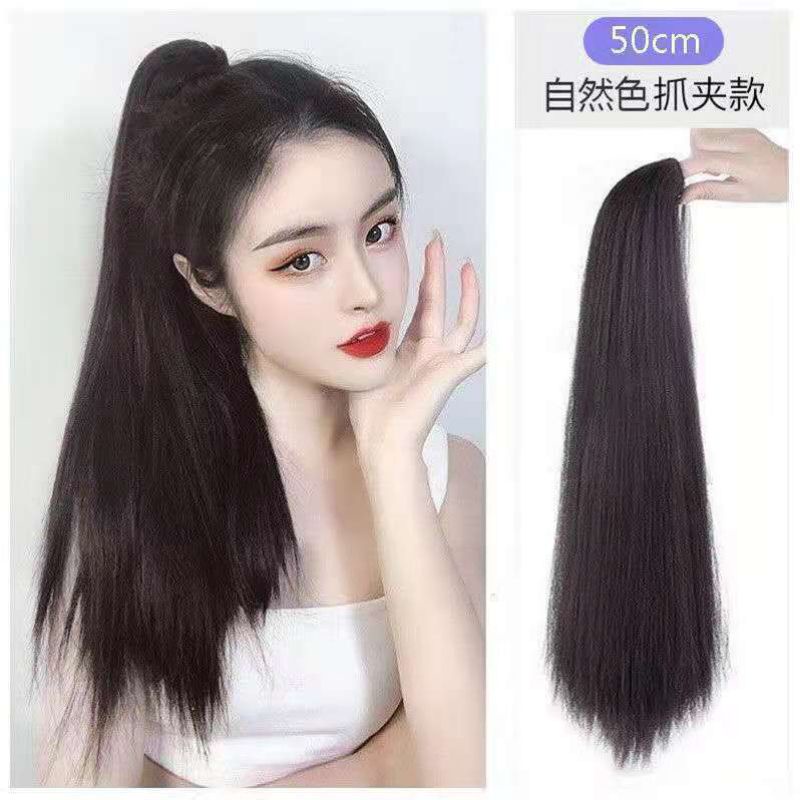 Tóc giả nữ , tóc giả ngoặm light