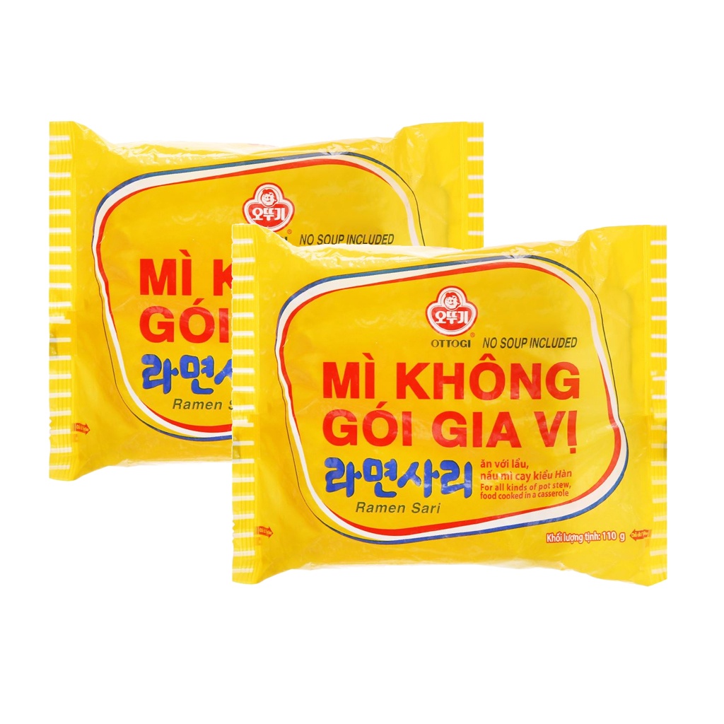 Mì không vị Ottogi Ramyonsari 110g