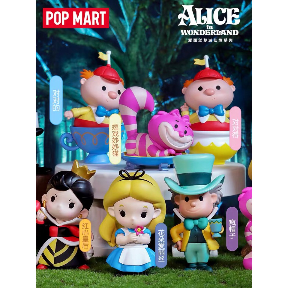 DISNEY Mô Hình Nhân Vật Alice Trong Xứ Sở Thần Tiên