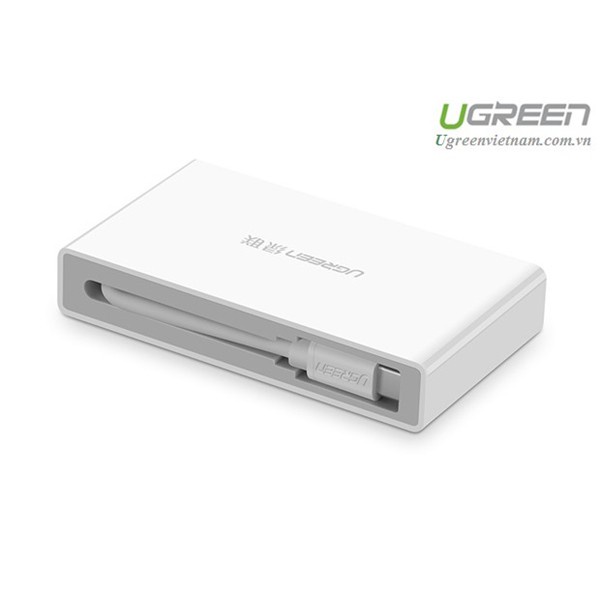 Bộ chia USB-C ra 4 cổng USB 3.0 hỗ trợ 1 cổng USB-C cấp nguồn chính hãng Ugreen 30278 cao cấp