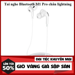 [Miễn Phí Vận Chuyển] TAI NGHE BLUETOOTH HOCO M1 PRO CHÂN LIGHTNING | HÀNG CHÍNH HÃNG | 14002