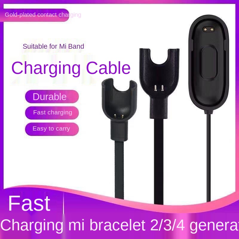 vòng đeo tay sức khoẻ dây cao su vòng huyết áp xiaomi bịp dây silicon vòng huyết ápM2 smart Bracelet Wristband Xiaomi 4nfc charger 3 charging cable Youhuo wristband m2 / m3 charging cable special 2