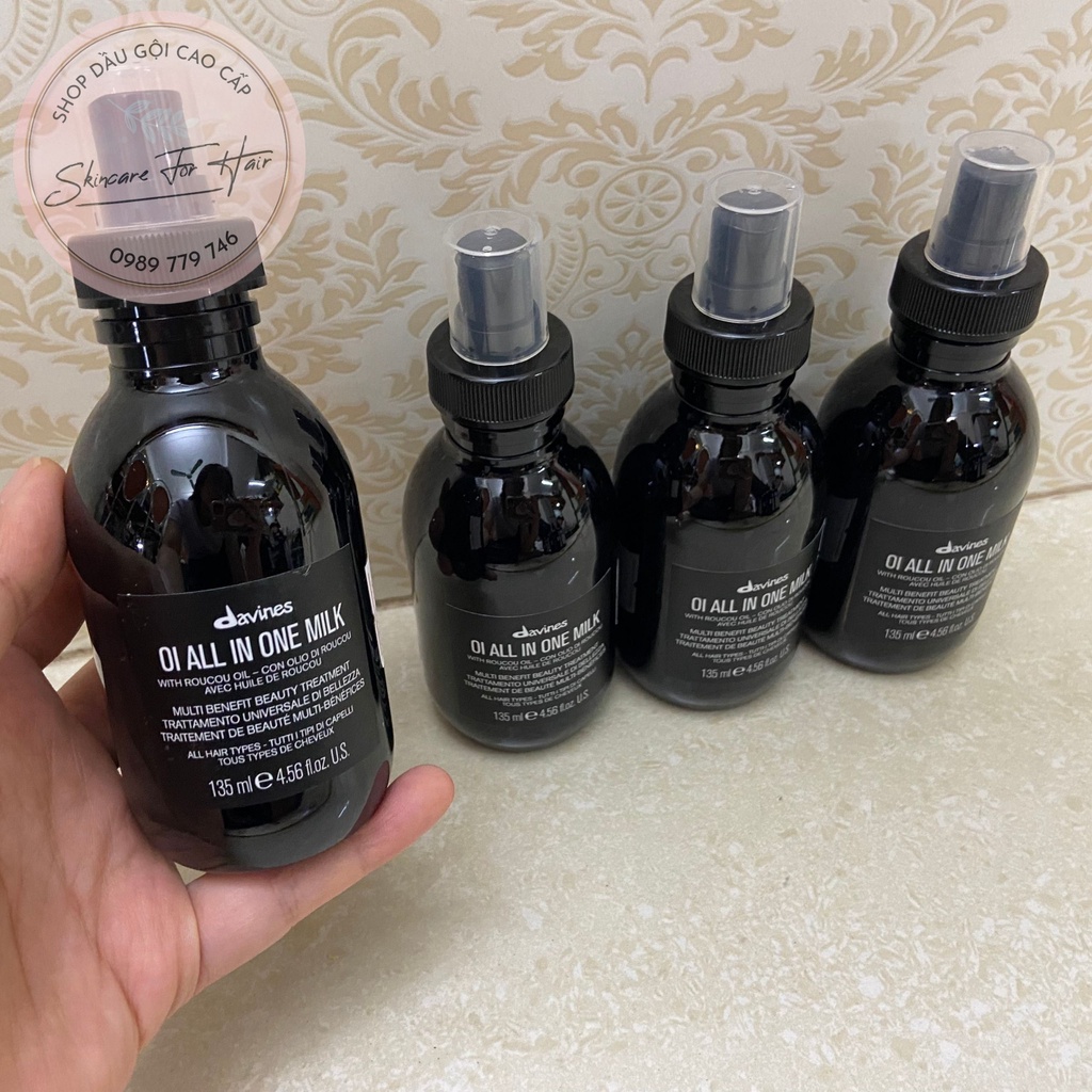 Dưỡng tóc đa năng Davines All In One Milk dung tích 135ml dành cho mọi loại tóc