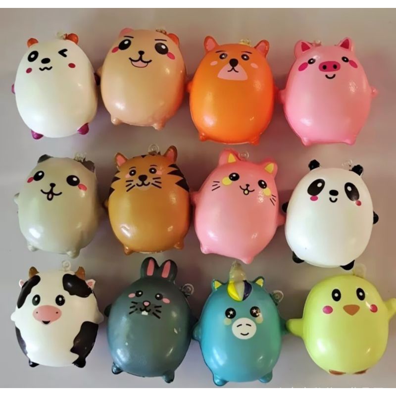 squishy thú ú mini 7cm chậm tăng( hết mẫu có thể lấy ngẫu nhiên)