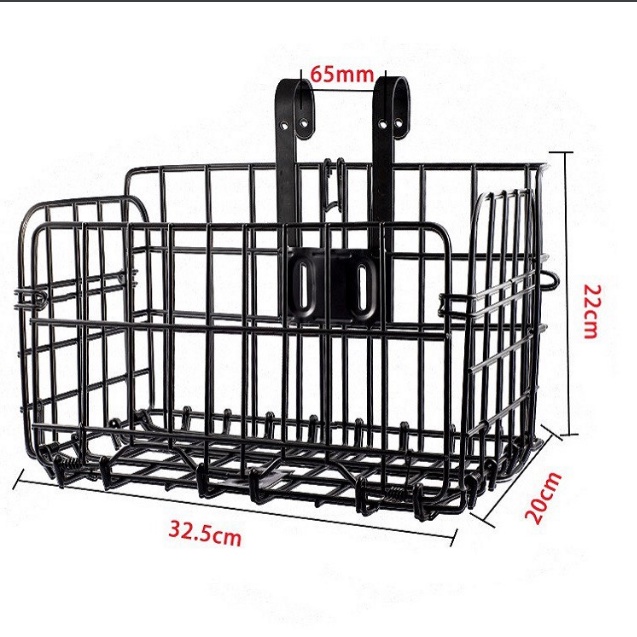 Giỏ gấp xe đạp Giỏ xe đạp thể thao gấp lại được