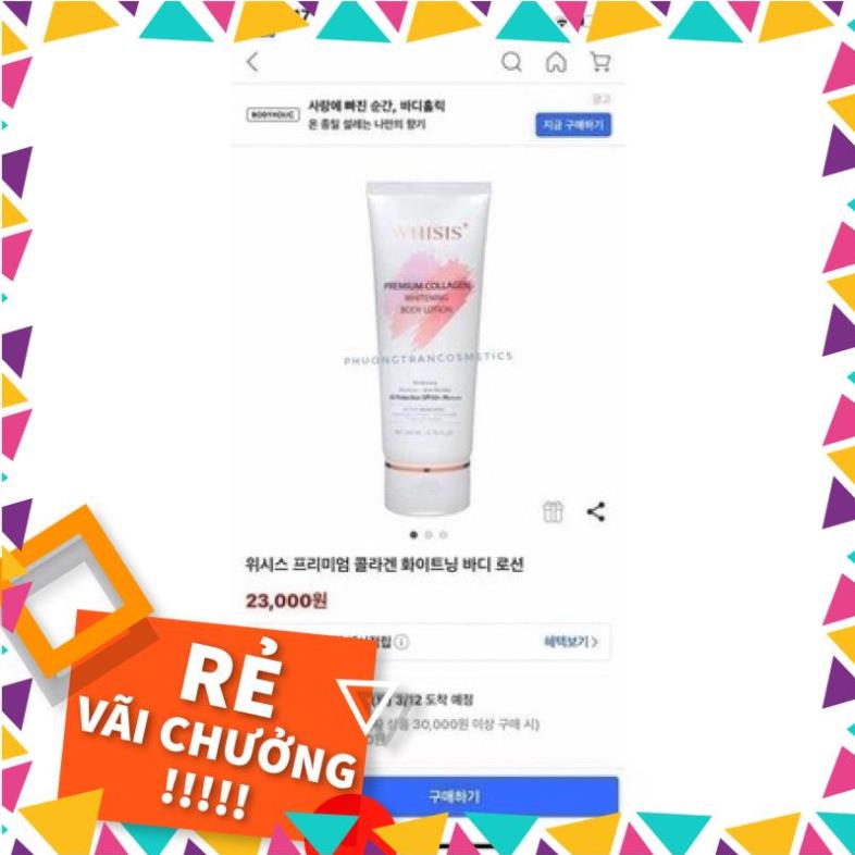 KEM BODY WHISIS DƯỠNG TRẮNG CHỐNG NẮNG HÀN QUỐC SIÊU ĐỈNH